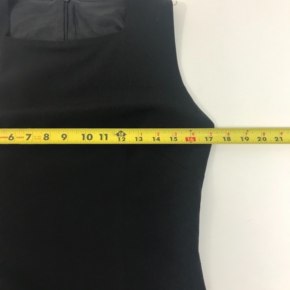 Italian Schoolgirl Sleeveless square neckline pleated shift dress - Picture 8 of 10